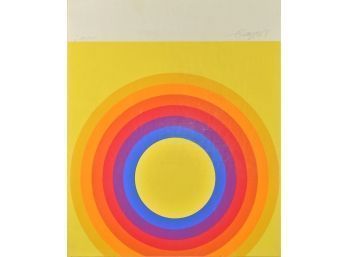 Herbert Bayer, Composition, Serigraph In Color (cTF10)