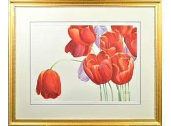 Diane Maxey, Tulips, Watercolor (3 Of 3) (CTF20)
