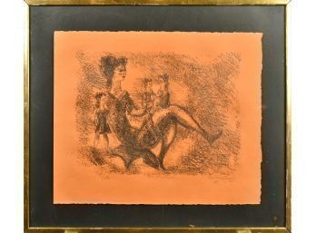 Chaim Gross, The Mother, Lithograph (CTF20)