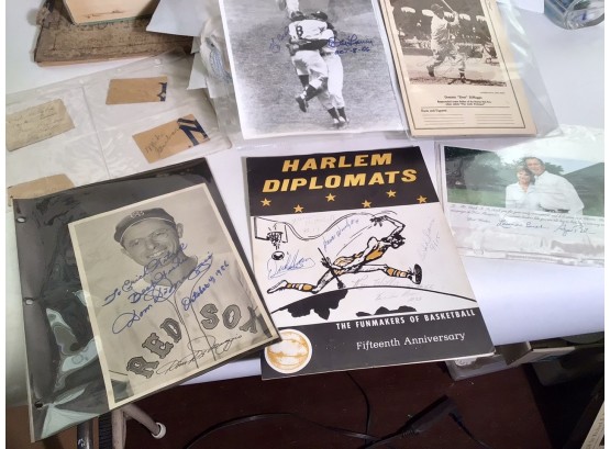 Autograph Collection Baseball & Political (CTF10)