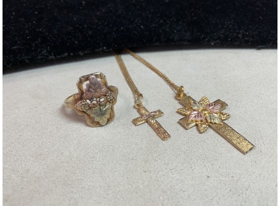 10-12k Gold Black Hills Jewelry (CTF10)