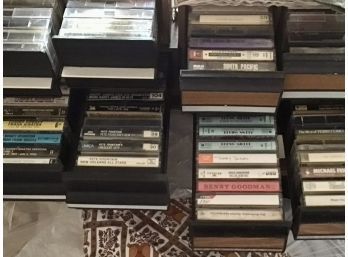 Large Collection Of CD's And Cassette Tapes (CTF10)