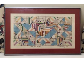 Limited Edition Signed Abstract Print (cTF10)