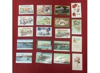 Vintage Greeting Cards & Postcards (CTF10)