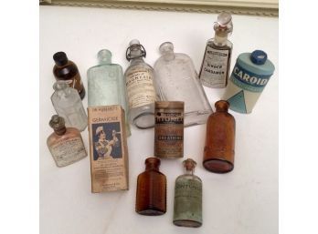 Medicinal Advertising Bottle Collection  (CTF10)