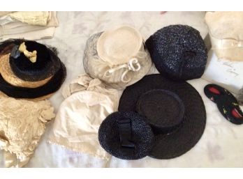 Vintage Adult And Children's Hats & Accessories (CTF10)