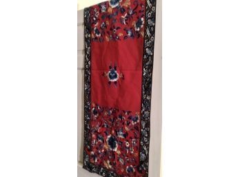 Chinese Silk And Wool Table Scarf (CTF10)
