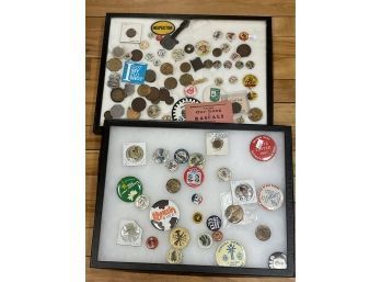 Vintage Buttons And Coin Tokens (CTF10)