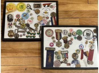 Collectible Buttons And Medals (CTF10)