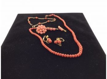 Antique Coral Jewelry (CTF10)