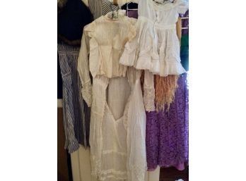 Vintage Linen And Clothing, 10 Pcs (CTF10)