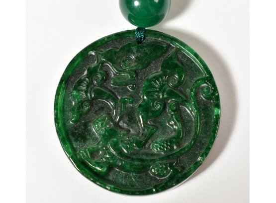 Contemporary Asian Jade Necklace (CTF10)