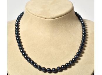 Black Pearl Necklace (CTF10)