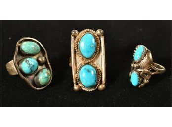 Vintage Native American Rings (CTF10)