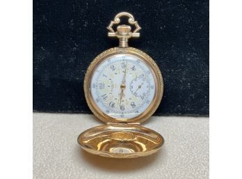 14k Tri-colored Gold Pocket Watch (CTF10)