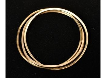 14k Gold Bangle Bracelets (CTF10)