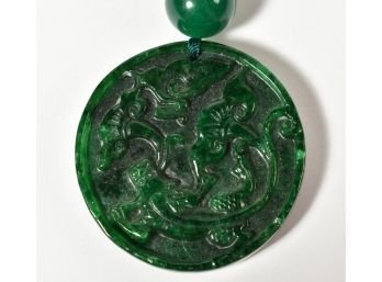 Contemporary Asian Jade Necklace (CTF10)
