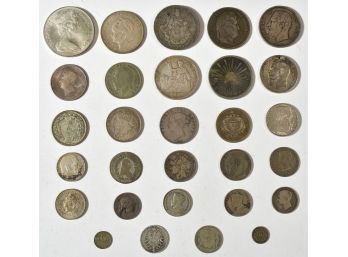 Assorted Foreign Silver Coins (CTF10)
