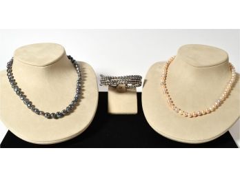 Pearl Necklaces And Bracelet (CTF)
