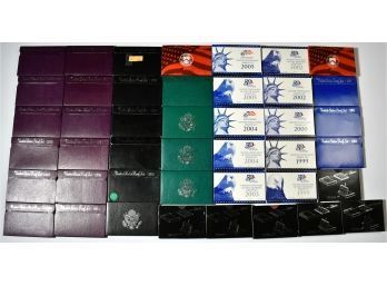 43 Assorted Proof Sets (CTF10)