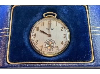 14k Gold Waltham Premier Pocket Watch (CTF10)