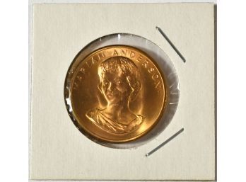 Gold 1980 Marian Anderson American Arts Medal (CTF10)