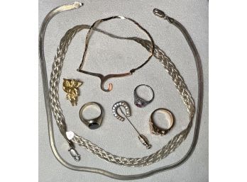 Costume And Silver Jewelry (CTF10)