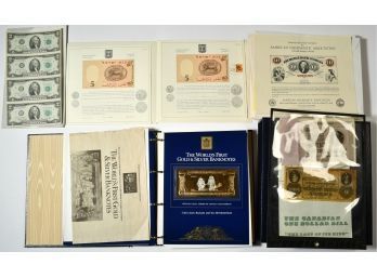 World's 1st Gold And Silver Banknotes (CTF10)
