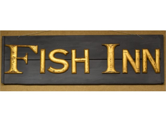 Fish Inn Vintage Trade Sign (CTF20)