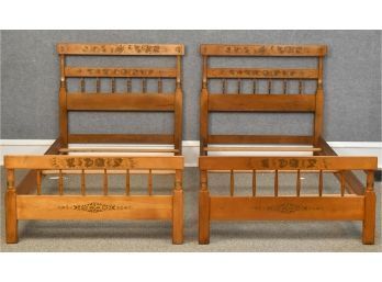 Lambert Hitchcock Style Twin Beds (CTF30)