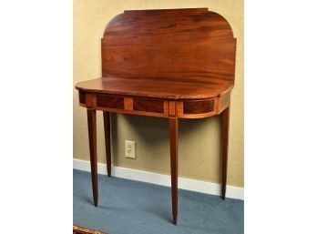Ca. 1800 Federal Inlaid Card Table  (CTF20)