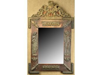 Antique Continental Wall Mirror (CTF20)