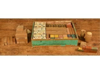 Vintage Wood Block Toys (CTF10)