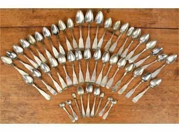 48 Coin Silver Spoons, 24 Ozt. (CTF10)