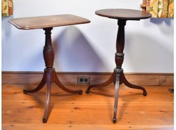 Two 19th C. Mahogany Stands (cTF20)