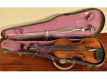 Tiger Maple Violin In Case (CTF10)