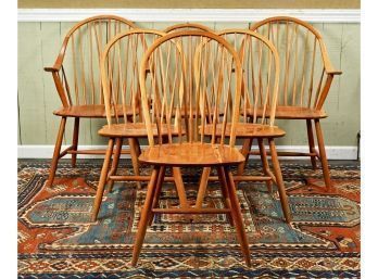 Vermont Made Hale Furniture Co. Cherry Dining Chairs (CTF30)