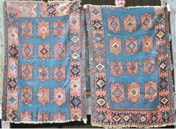 Antique Kilim Hall Runner, In Two Parts (CTF20)