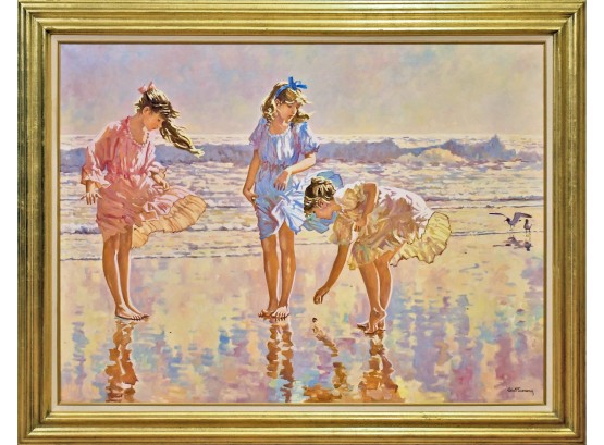 Robert Sarsony Oil On Canvas, 'Summer Twilight' (CTF20)
