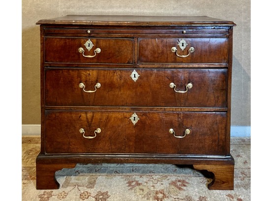 18th C. Chippendale English Walnut Chest (CTF20)
