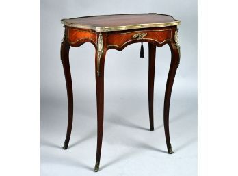 Late 19th C. French Inlaid Stand (CTF20)