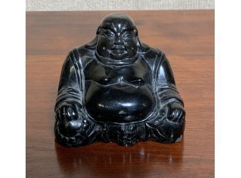 Small Black Stone Buddha Statue (CTF10)