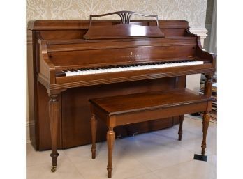 Updated: Steinway Mahogany Upright Piano (CTF100)