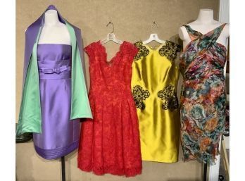 Lee Anderson, Shawn Ray Fons, Shannon Mclean Dresses, 4pcs (CTF10)