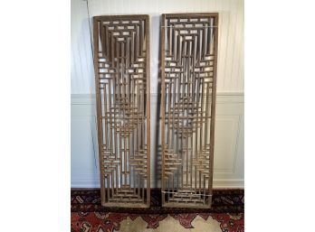 Pair Of Open Work Chinese Panels (CTF20)