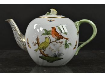 Herend Rothschild Bird Teapot (CTF10)