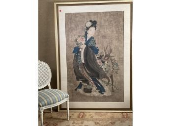 Impressive Chinese Framed Painting   (CTF30)