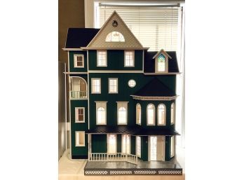 Magnificent Large Custom Doll House W/custom Made Table  (cTF20)