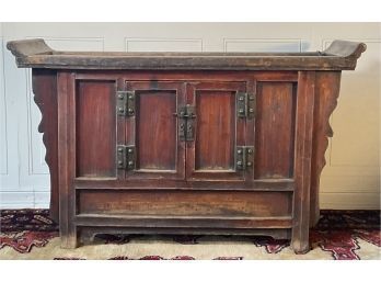Antique Chinese Elm Coffer/Cabinet (CTF20)