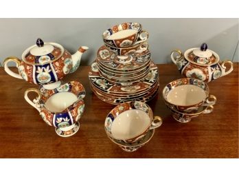 Imari Style China Porcelain Tea Set (CTF20)